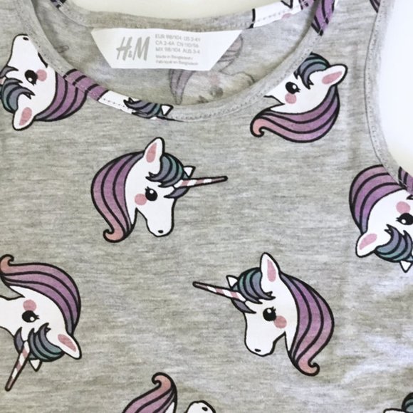H&M Unicorn Summer Dress - Picture 2 of 2